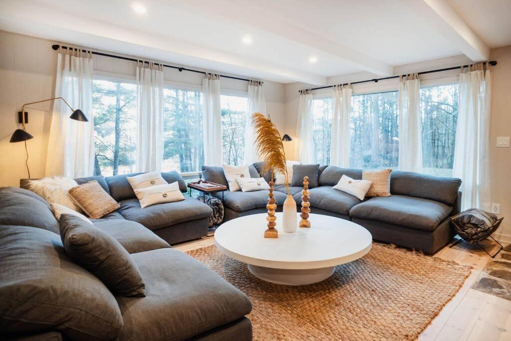 Prattvilla -Catskill -Mountain Escape 5 Bedroom ,3 Bath With Hot Tub Prattsville Buitenkant foto